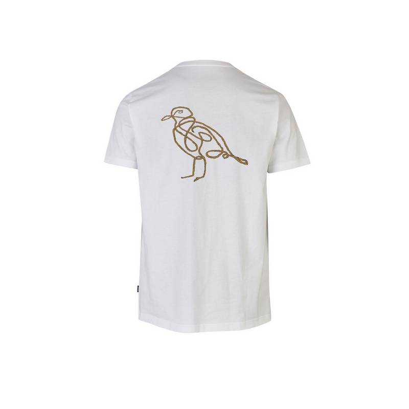 Cleptomanicx Knot a Gull Printshirt Herren