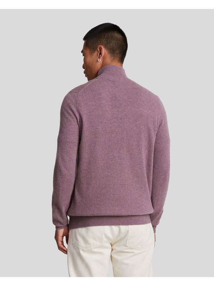 Lyle & Scott Cardigan in Meliertes Helllila günstig kaufen