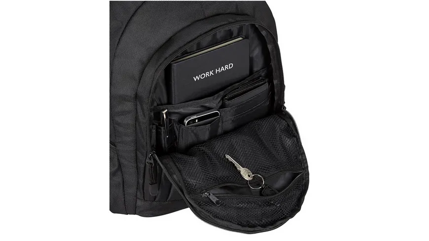 T.I.E. Schulrucksack Berlin II schwarz schwarz