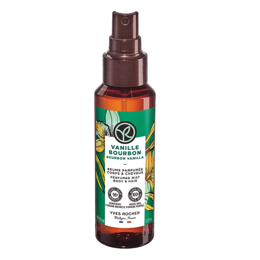 Parfümiertes Duftspray Körper & Haare Bourbon-Vanille