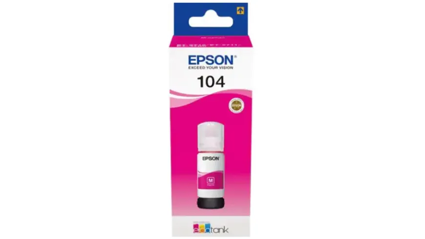 Epson Druckerpatrone Ecotank T104 magenta 65 ml