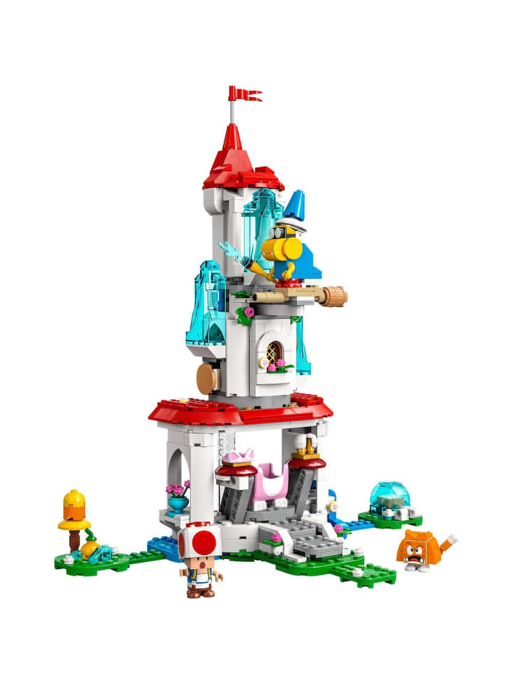LEGO Super Mario Katzen-Peach-Anzug und Eisturm in Mehrfarbig ab 7 Jahre günstig kaufen onesize