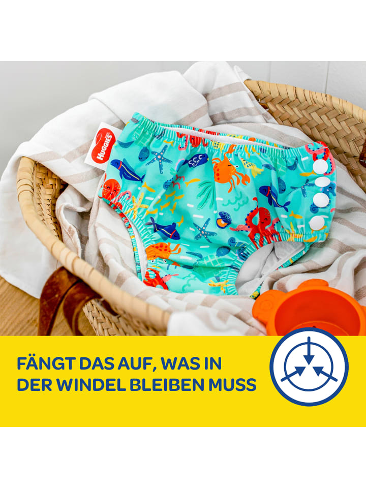 Huggies Little Swimmers wiederverwendbare Schwimmwindel Größe 5-6 Unter Wasser günstig kaufen 5