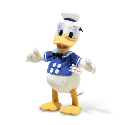 Disney Donald Duck 90. Jubiläum, 27 cm, weiß