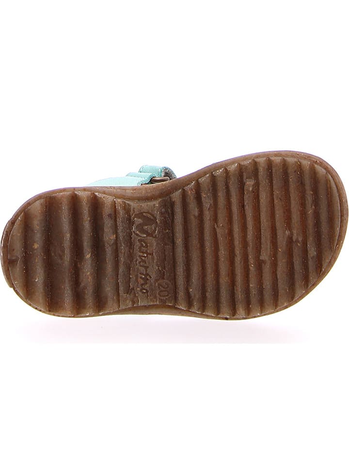 Naturino Leder-Sandalen in Türkis günstig kaufen