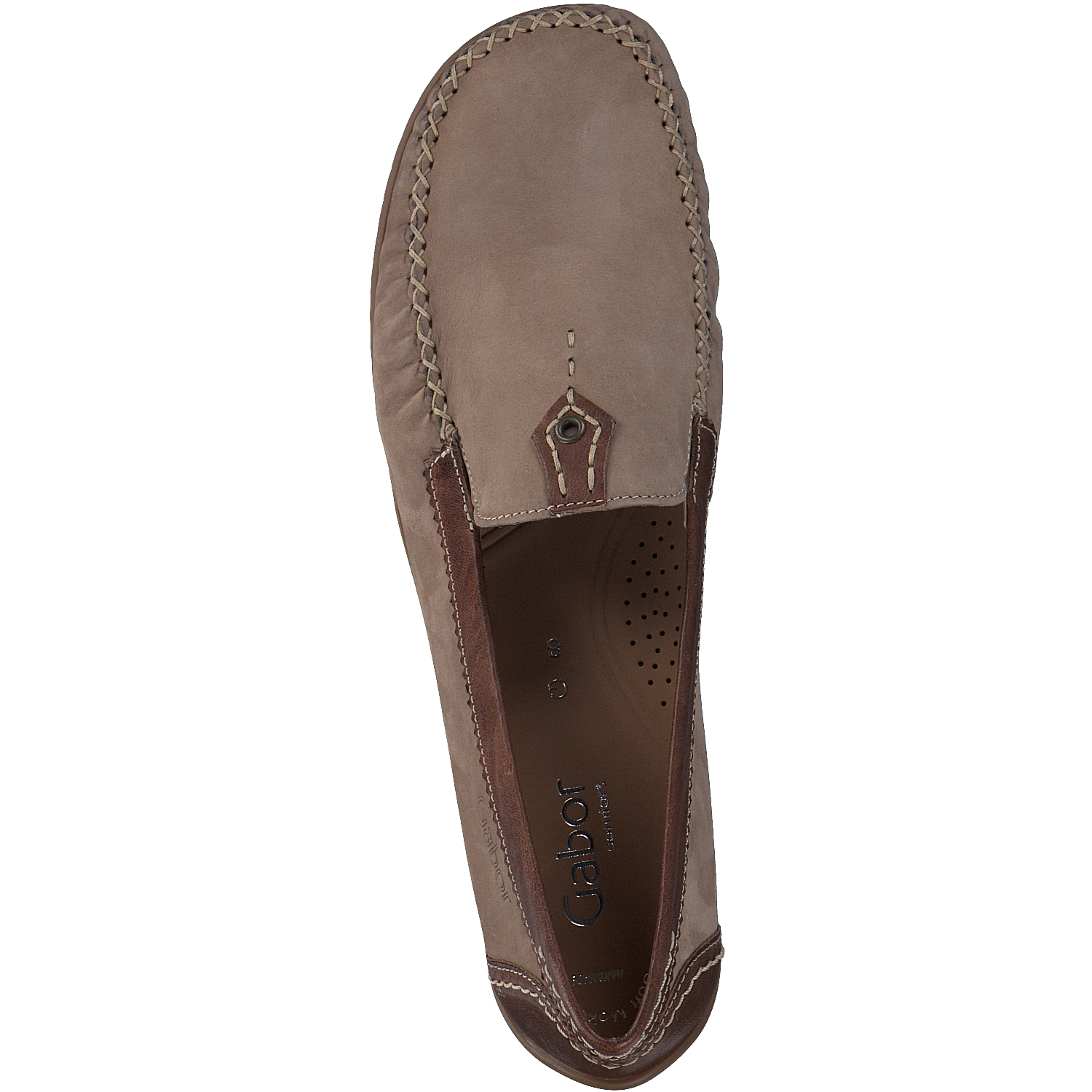 Gabor Comfort 46.090, Mokassins, Damen, Beige