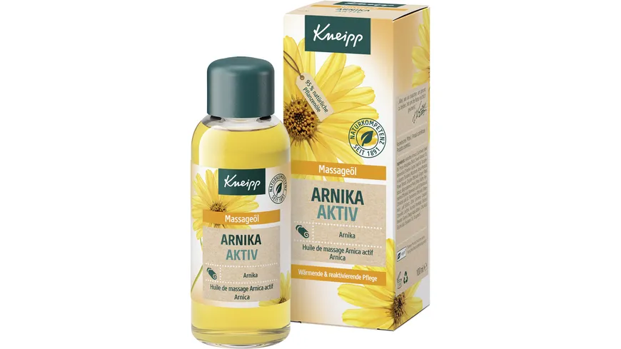 Kneipp Massageöl Arnika Aktiv 100 ml
