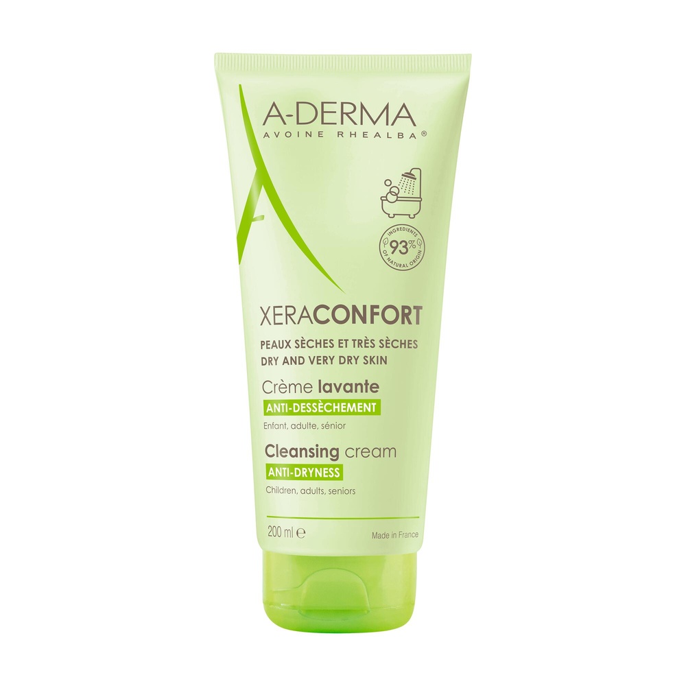 A-Derma Xeraconfort crème lavante anti-dessèchem ent 200ml  Crème lavante