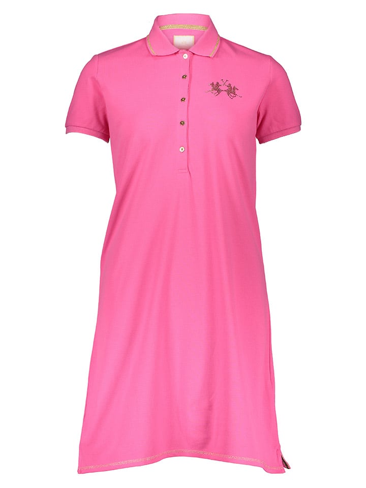 La Martina Polokleid in Pink günstig kaufen