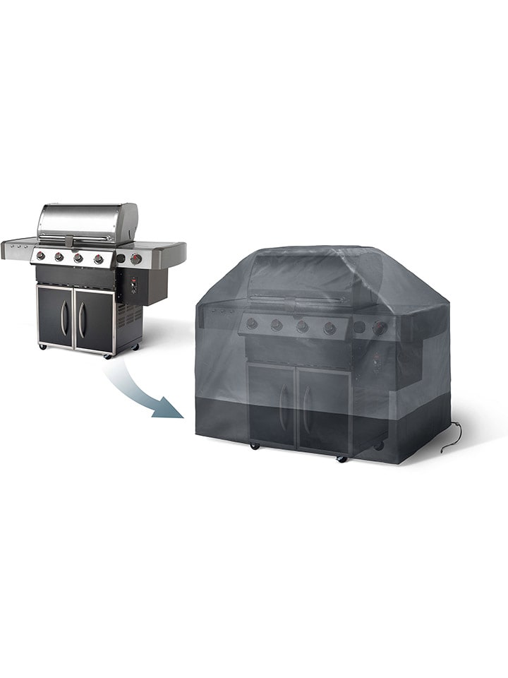 Inkazen Grill-Schutzhülle in Grau - (B)150 x (H)110 x (T)60 cm günstig kaufen onesize