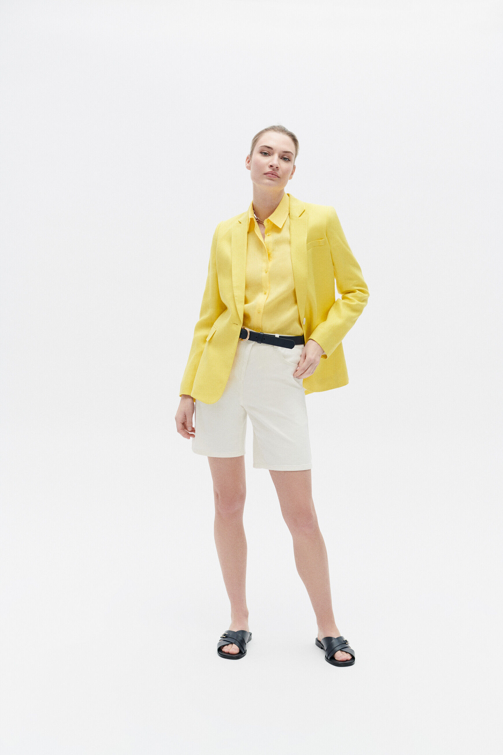 Veste vcelesta jaune femme