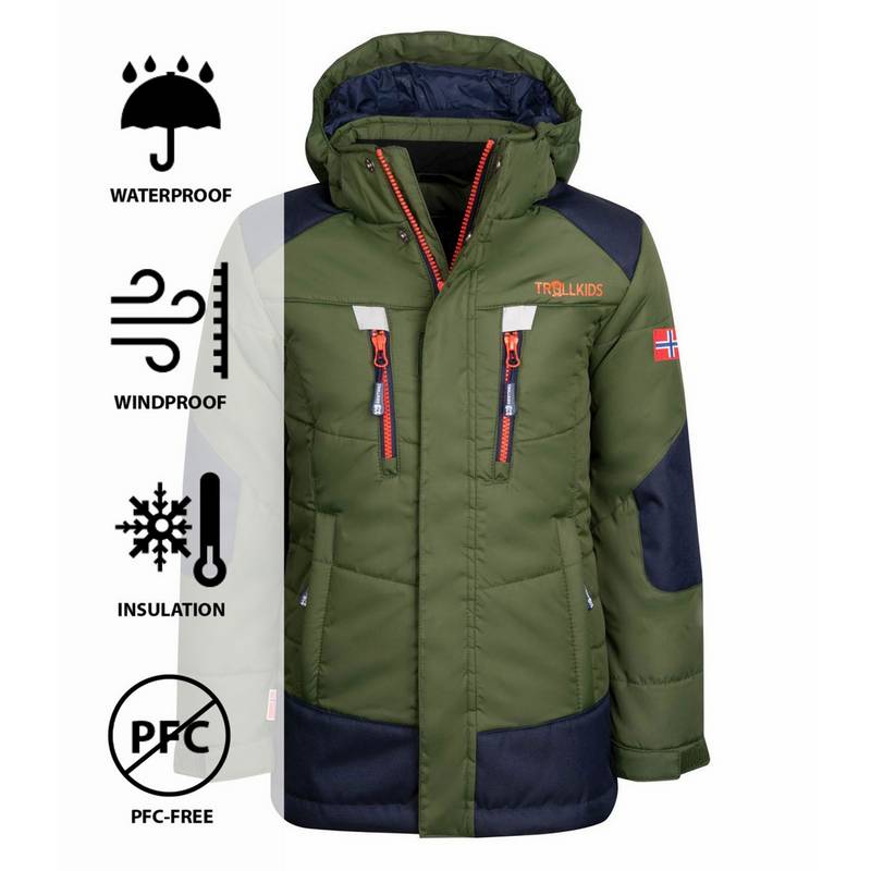 Trollkids Narvik Winterjacke Kinder