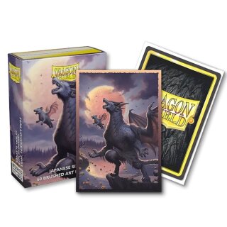 Dragon Shield Japanese Size Brushed Art Sleeves - Halloween 2023 (60)