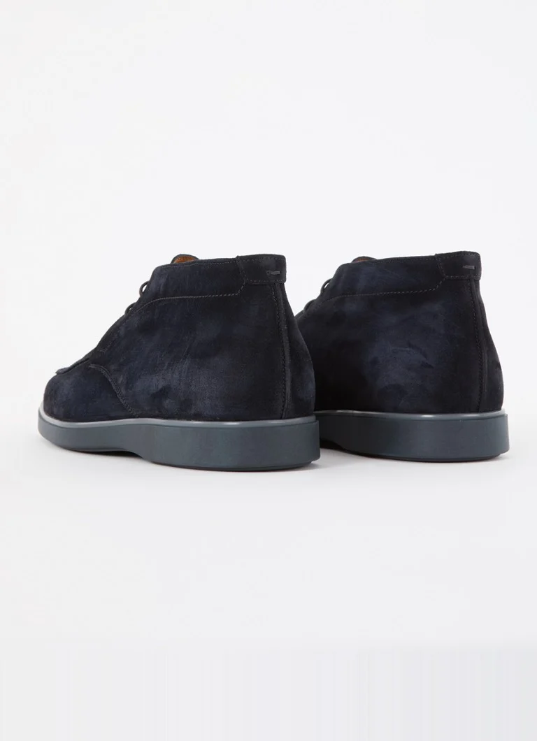 Magnanni suede lace-up shoe