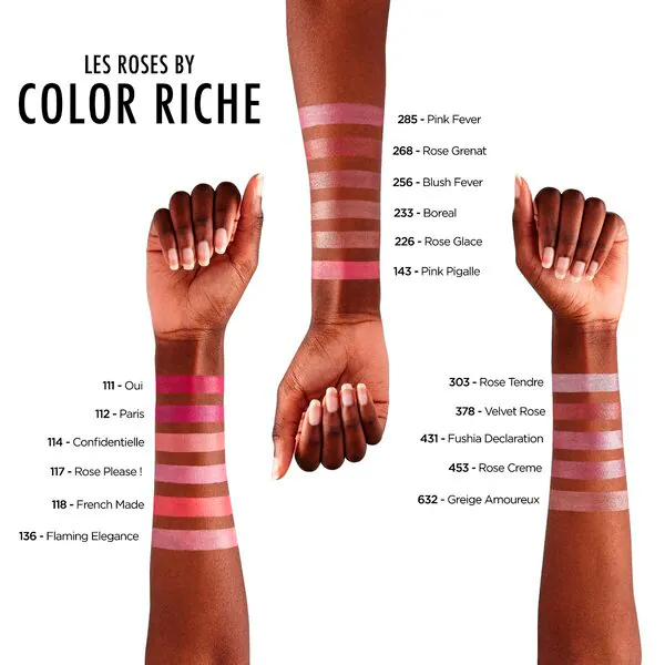 L'Oréal Paris Color Riche rúzs 303 Tender Rose