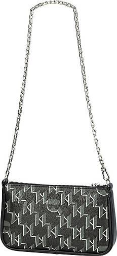 Karl Lagerfeld Schultertasche K/Ikonik 2.0 Monogram CC Pochette