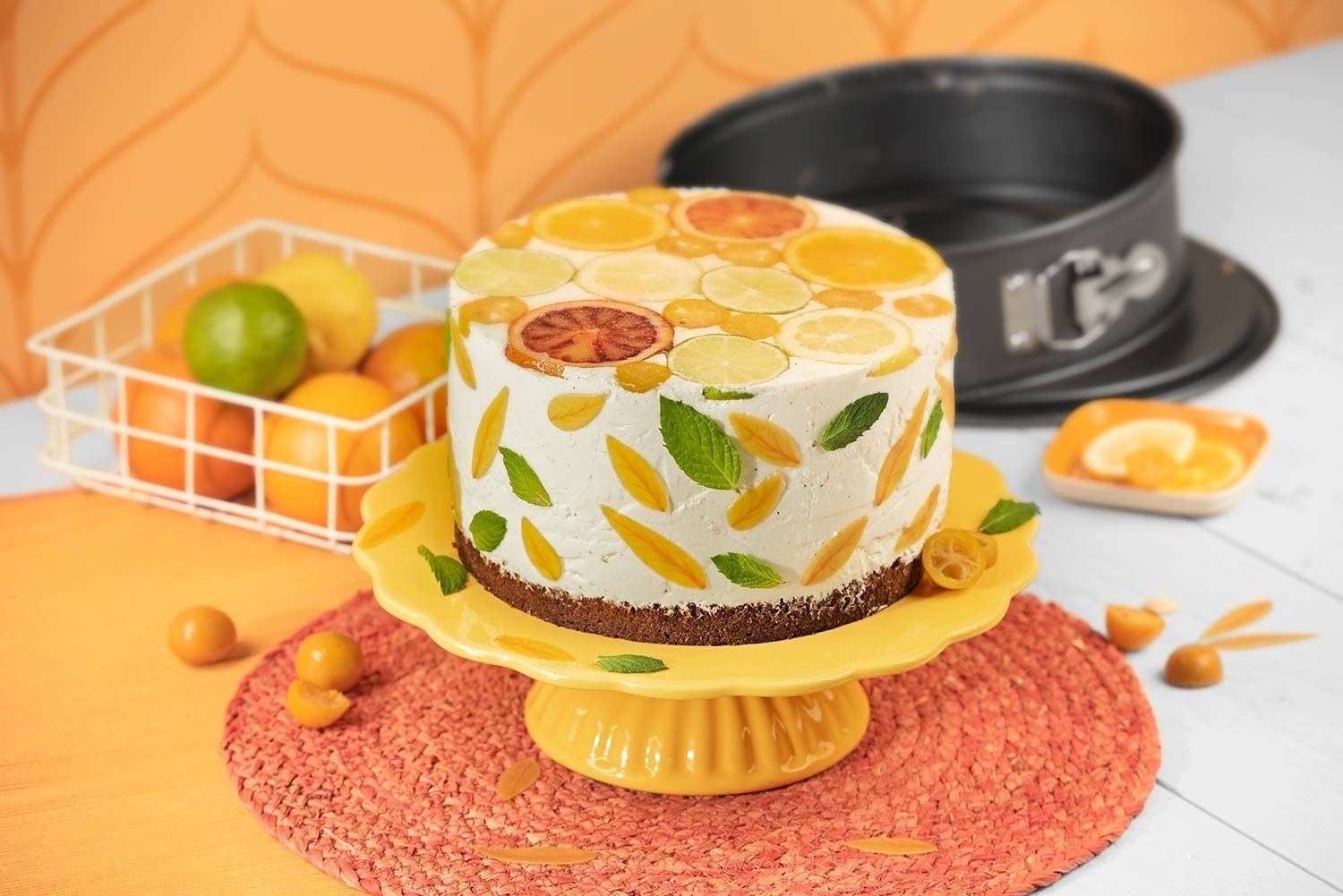 Kaiser Backformen Springform GOURMET, Ø 26 cm, Grau, Stahlblech, mit Metallverschluss, Antihaftbeschichtet