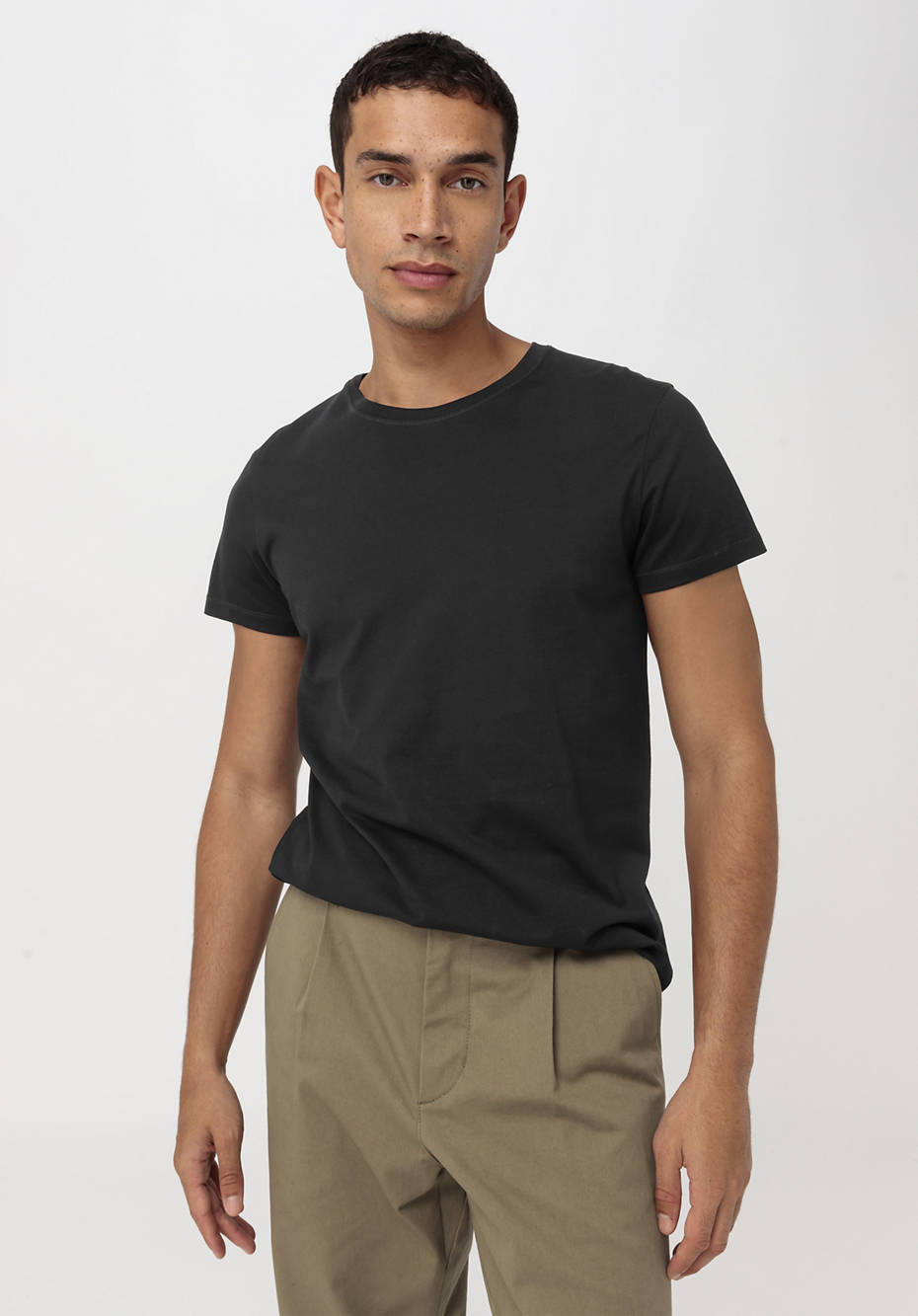 T-Shirt Zwirnjersey aus reiner Bio-Baumwolle