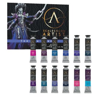 Scalecolor Artist Themed Set - The Sea Purple (12x20ml)