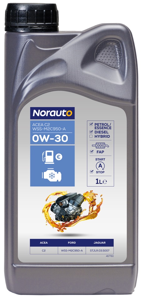 NORAUTO 0W-30 M2C 950A, 1L - ATU