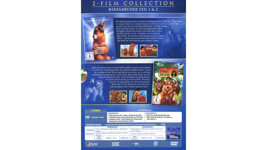 Bärenbrüder - Doppelpack  ( Classics + 2. Teil)  [2 DVDs]