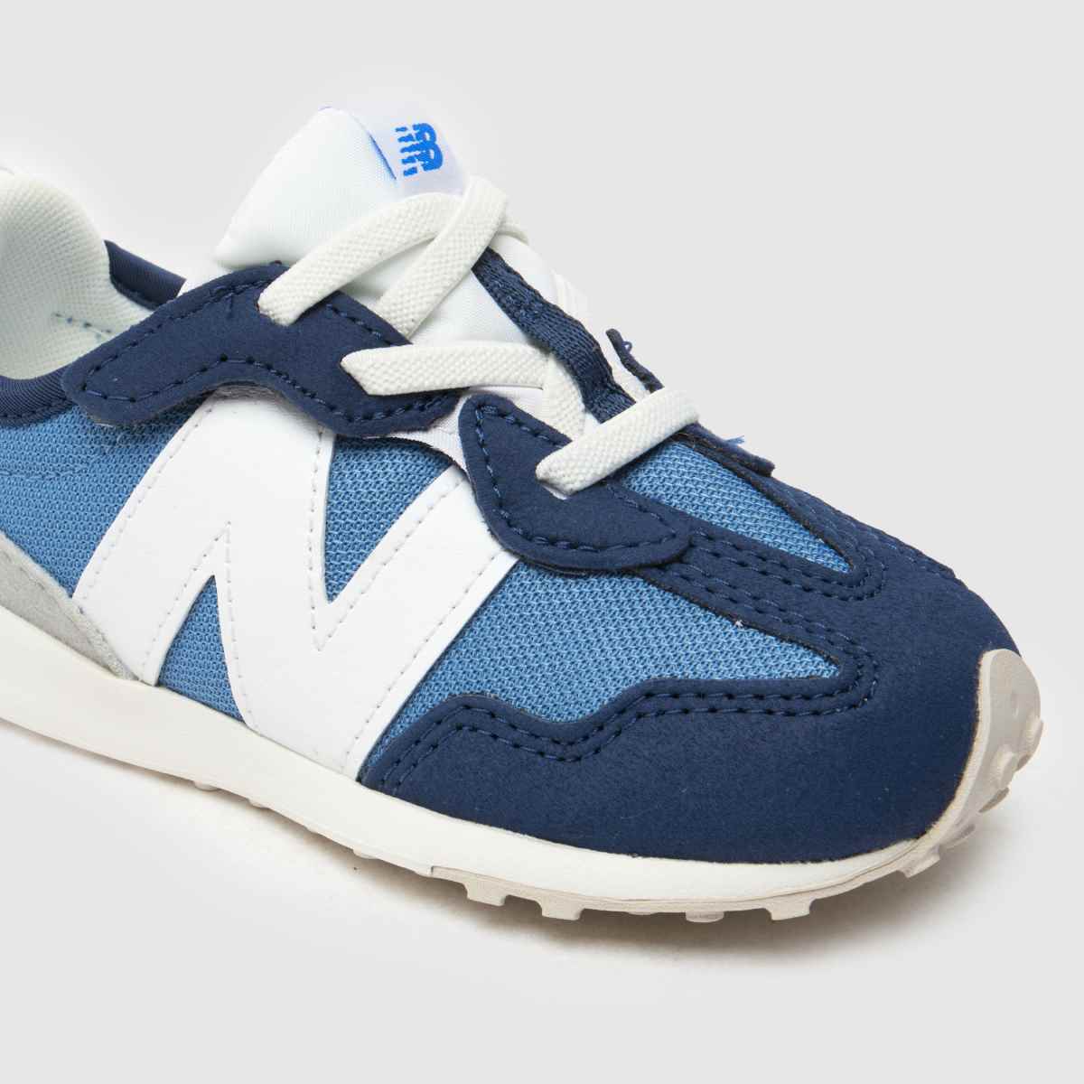 New Balance marinblå multifärgade 327 pojkar småbarnsskor
