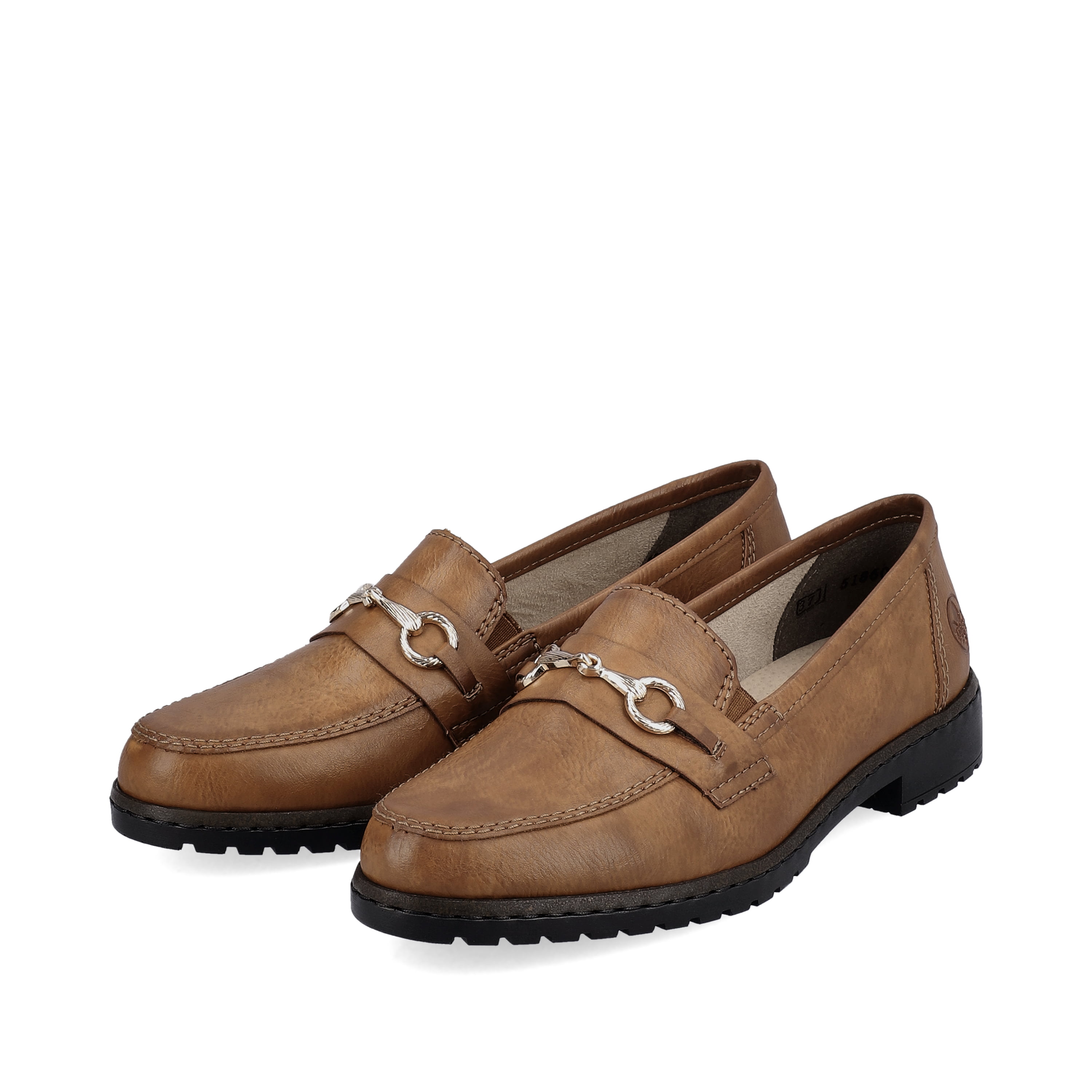 Rieker Damen Loafer nougatbraun