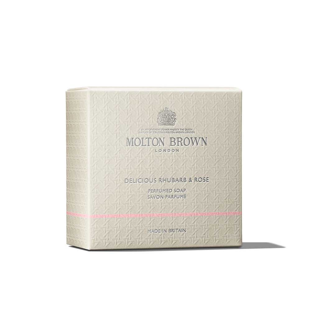 Molton Brown Bath & Body Delicious Rhubarb & Rose Fine Perfumed Soap