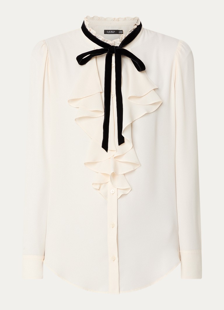 camicetta con volant di Ralph Lauren