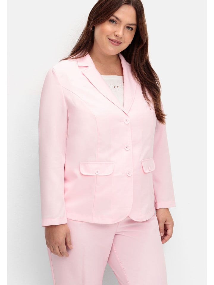 sheego Blazer in rosé günstig kaufen