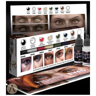 Human Eyes Paint Set