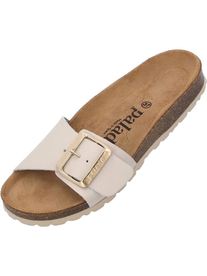 palado Pantoletten in beige matt günstig kaufen