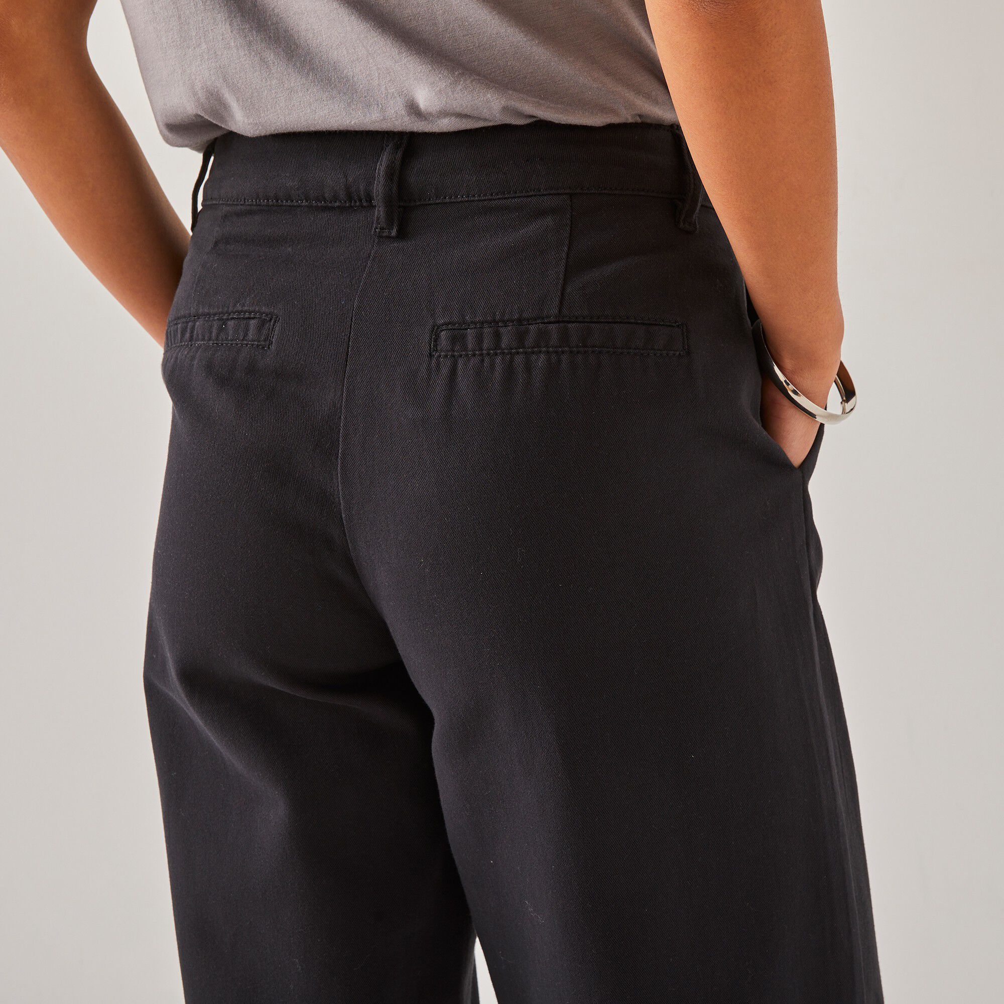 Pantalon droit large, spéciale petites
