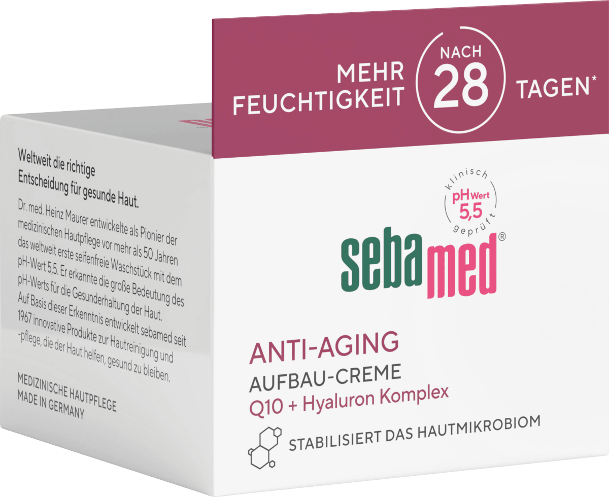 Anti Aging Gesichtscreme Q10 Aufbau, 50 ml