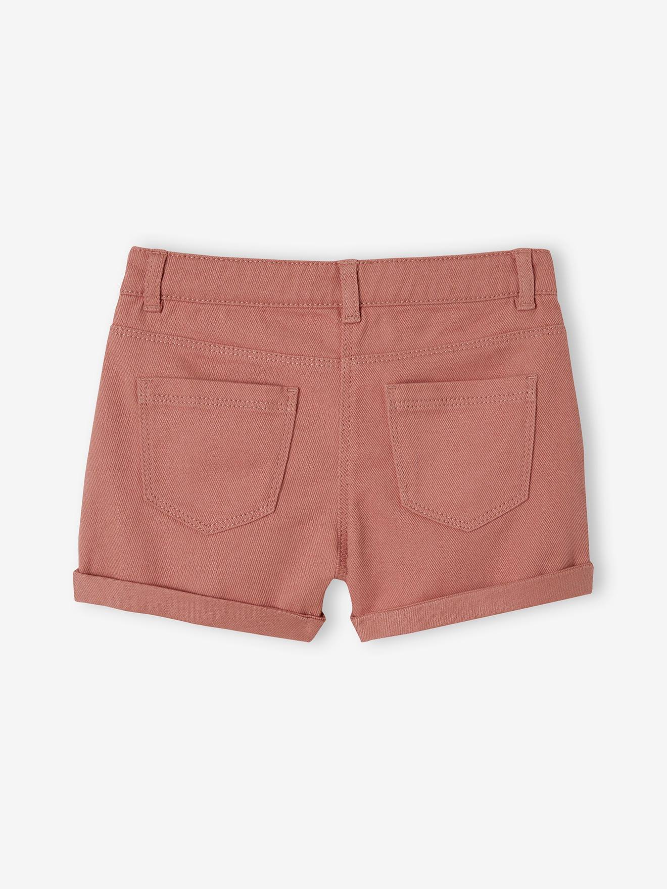 Vertbaudet Mädchen Shorts BASIC Oeko-Tex - altrosa