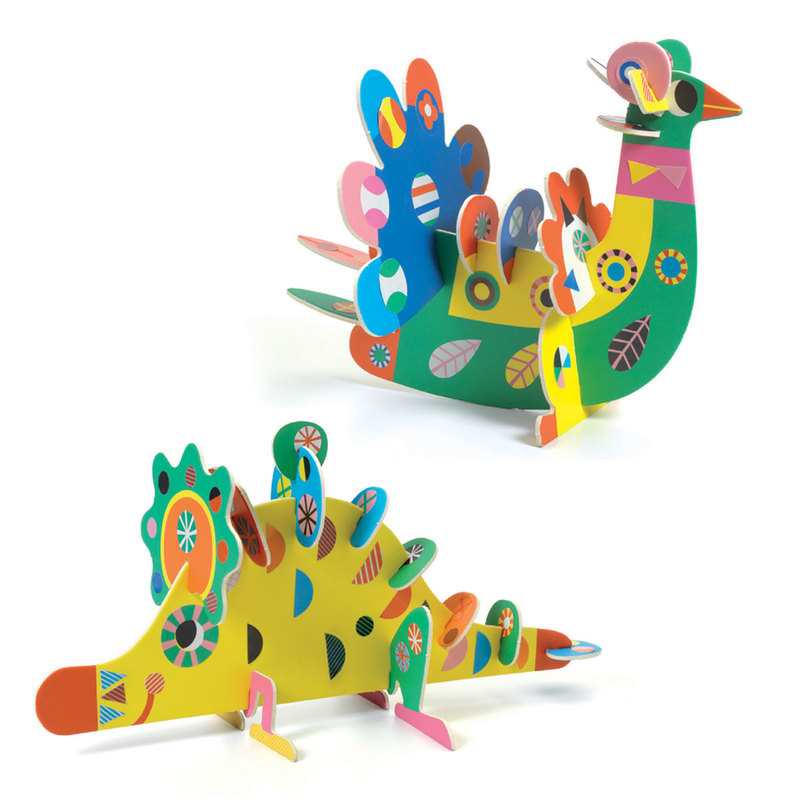 Coffret Mes animaux en 3D Djeco