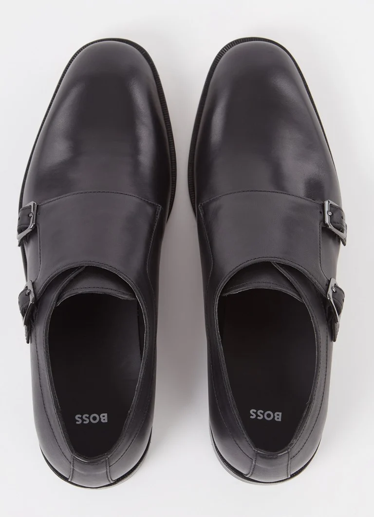 Pantofi HUGO BOSS din piele moale cu cataramă