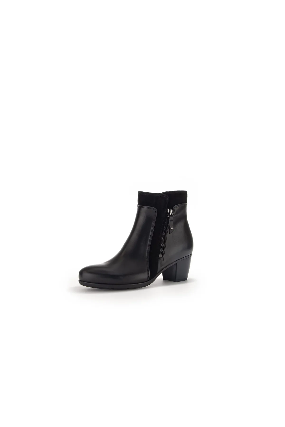 GABOR  Stiefelette - Schwarz - Blockabsatz