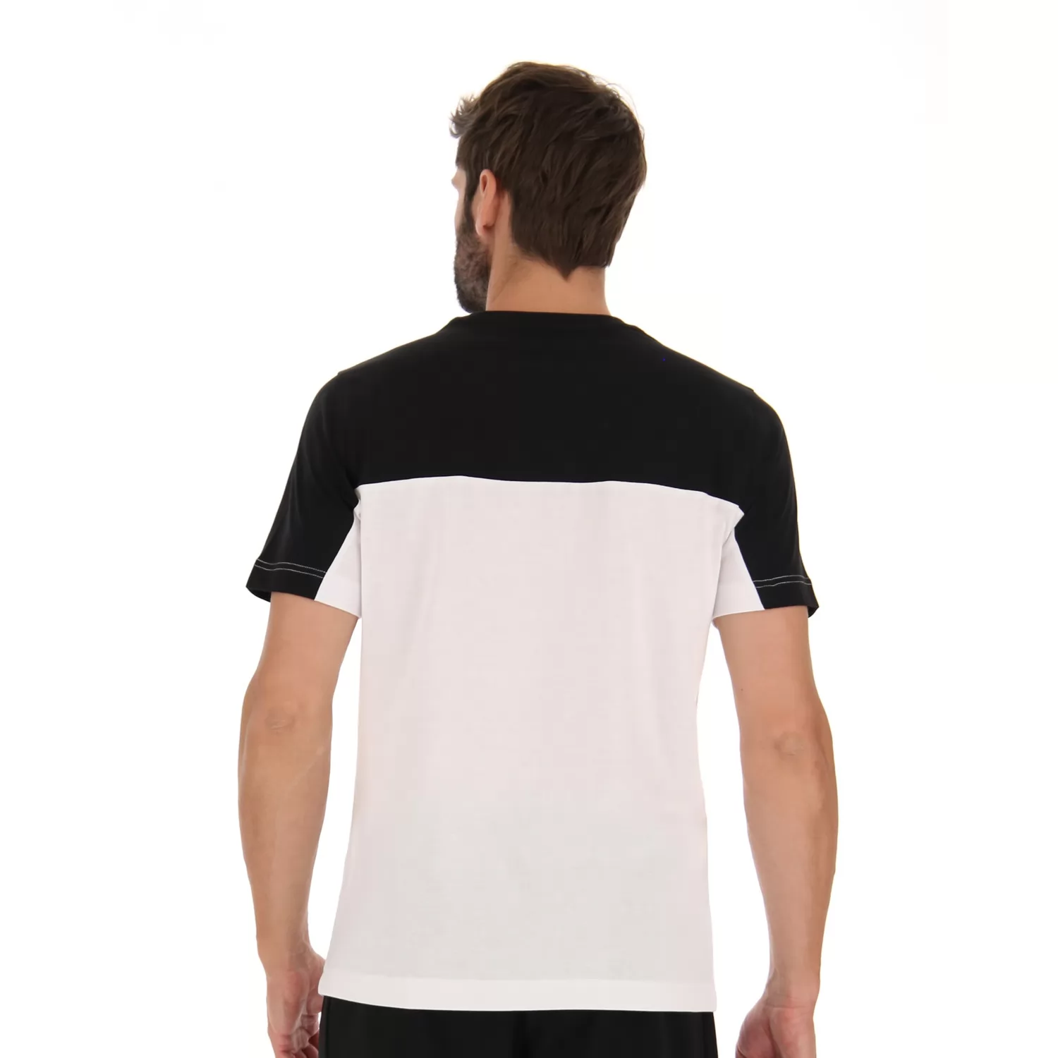 DINAMICO VI T-SHIRT BLÅ VIT