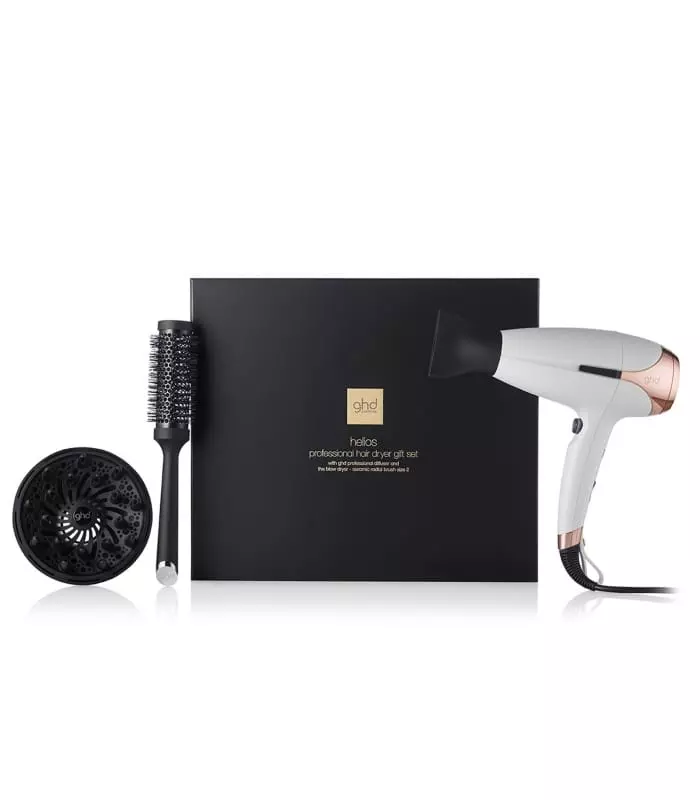 GHD - HELIOS - SECHE CHEVEUX (BLANC) Coffret Professionnel