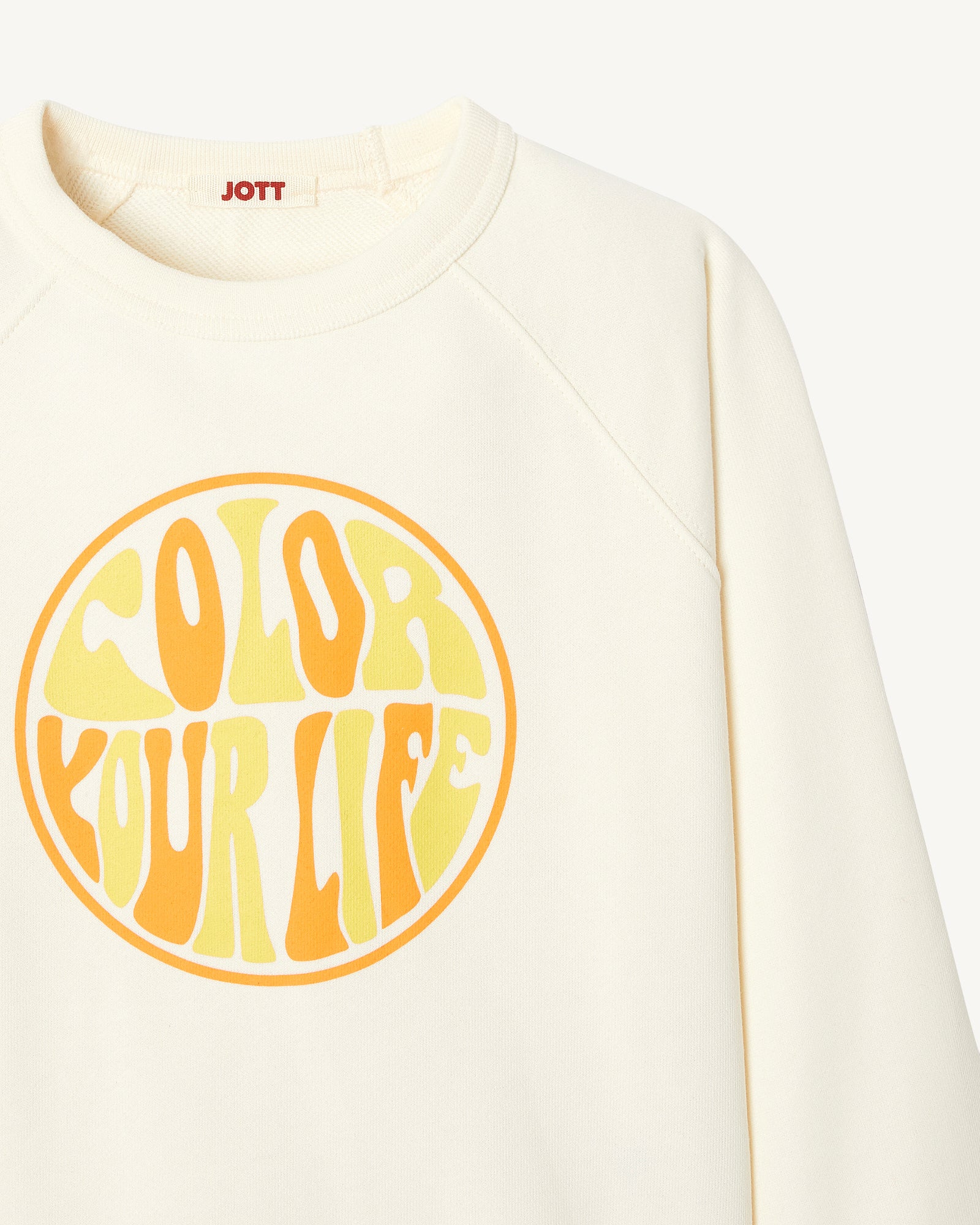 Sweat en coton biologique Ecru enfant Catalan