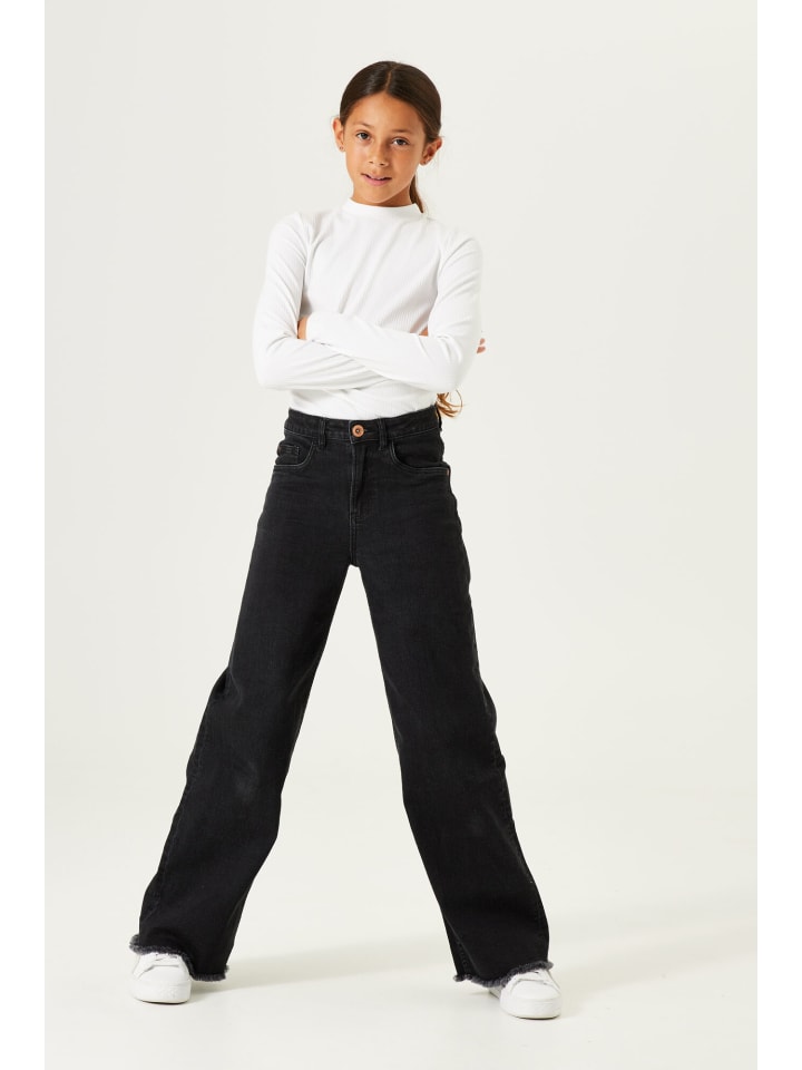 Garcia Wide Pant Jeans Annemay slim fit in dark used günstig kaufen