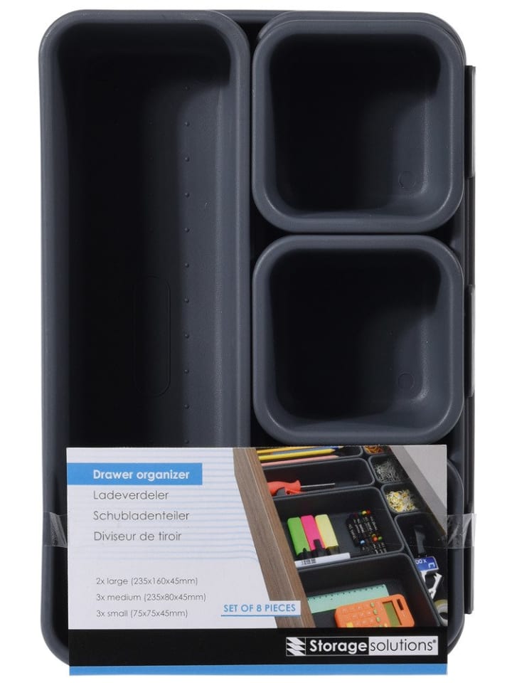 Storage Solutions Schubladen-Organizer in weiß günstig kaufen onesize