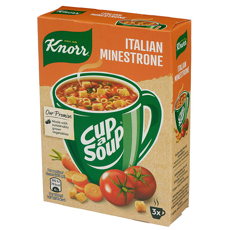 Knorr Cup of soup 3-pk Minestrone Knorr