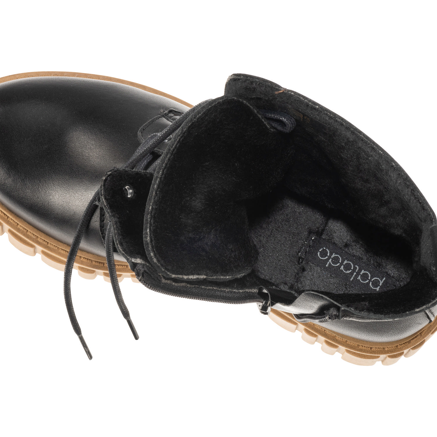Palado Naxos, Schnürstiefel, Damen, Schwarz