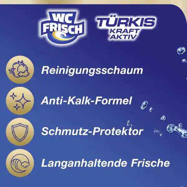 Türkis Kraft-Aktiv Duftspüler Meeresfrische