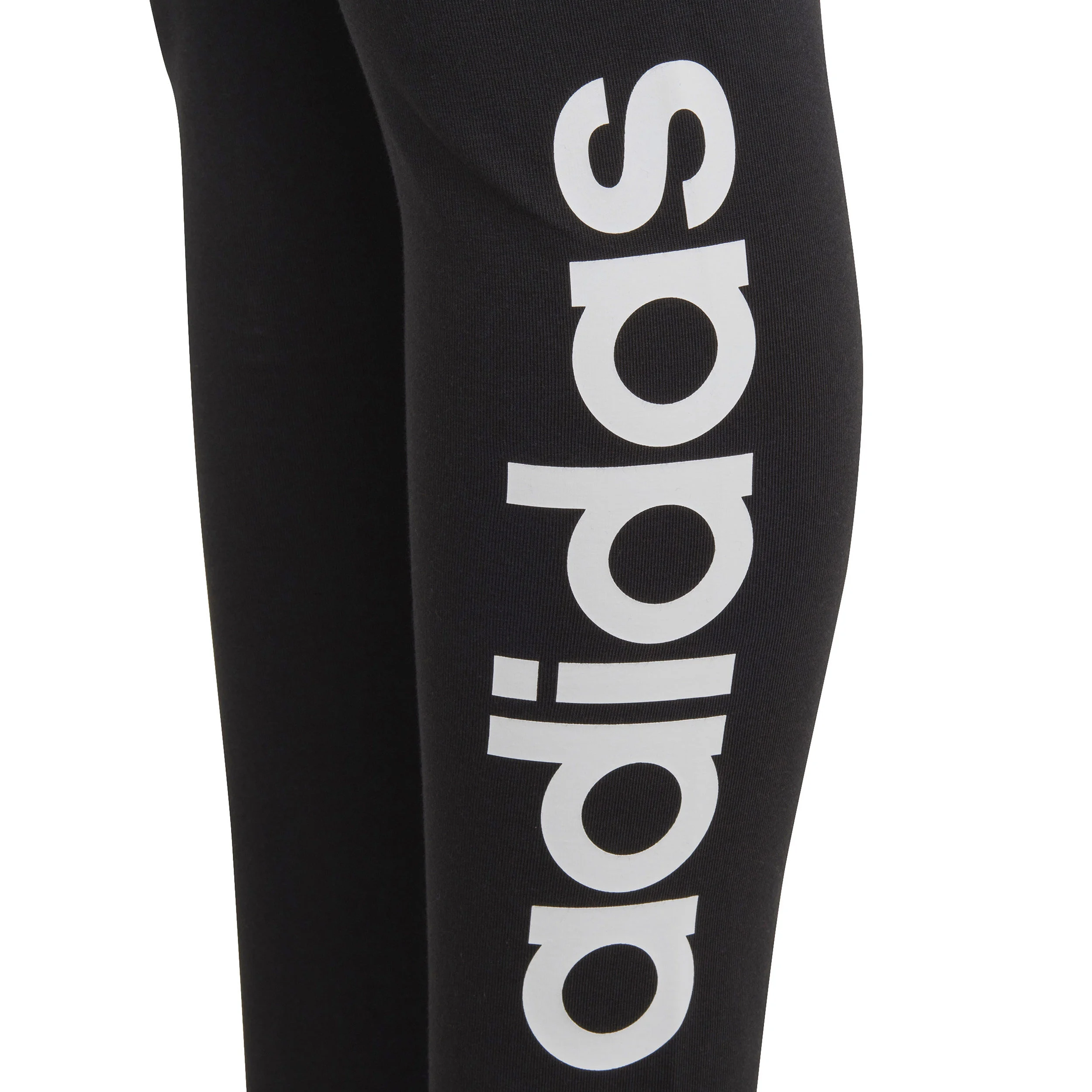 Linear Tight Mädchen - Schwarz