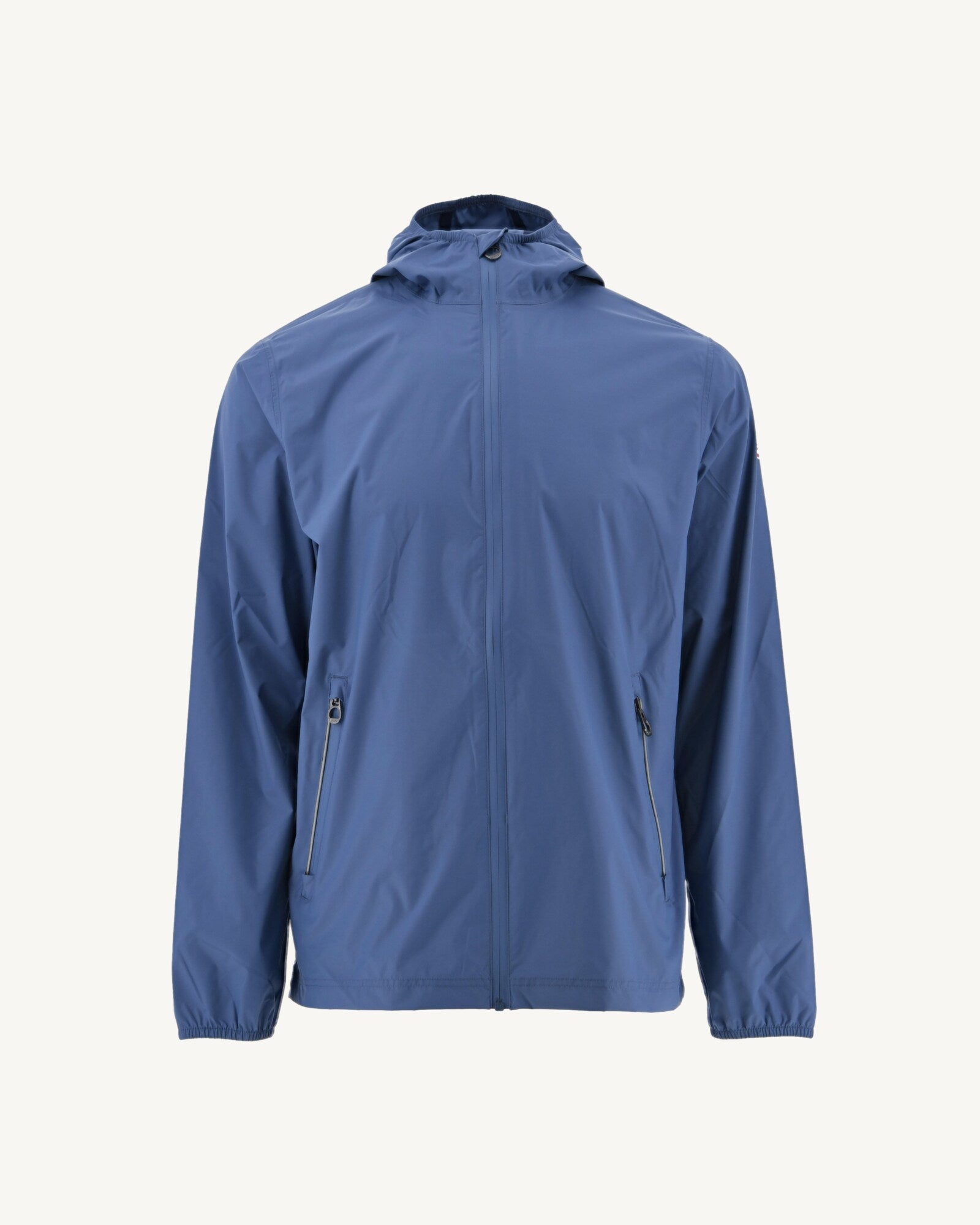 Imperméable à capuche paquetable Bleu jeans Manille