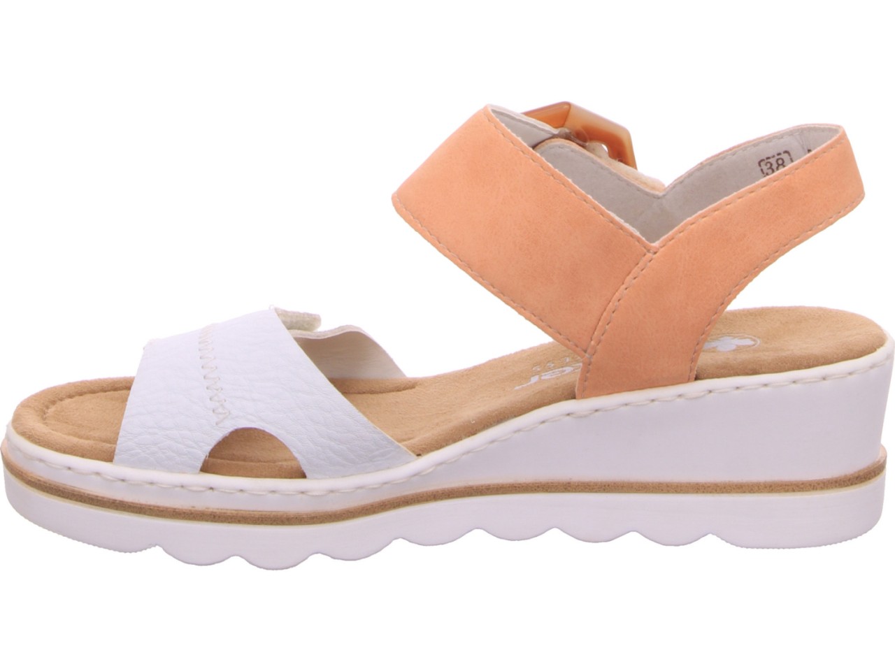 RIEKER Klassische Sandalen orange