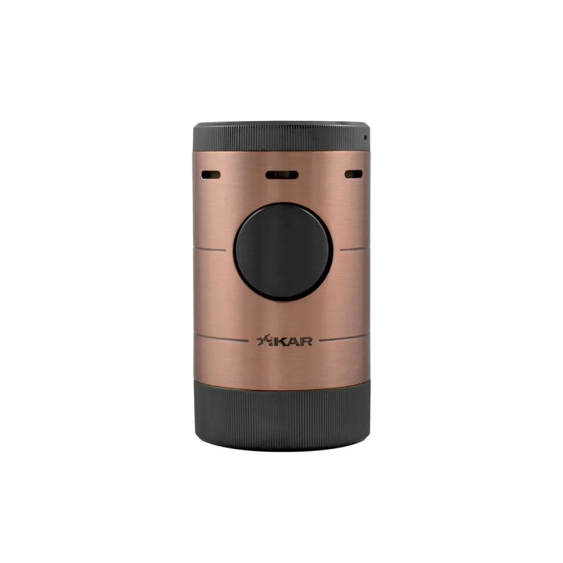 Xikar Zigarrenfeuerzeug, Volta Quad Tabletop Vintage Bronze